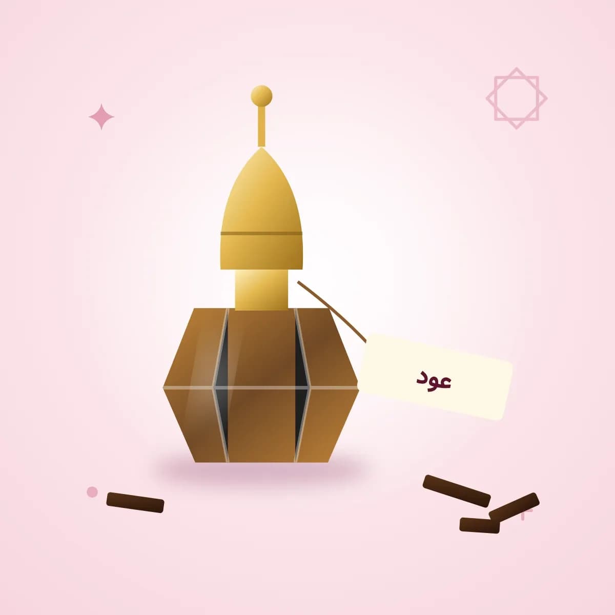 عطر عود — دوازده ملی‌لیتر